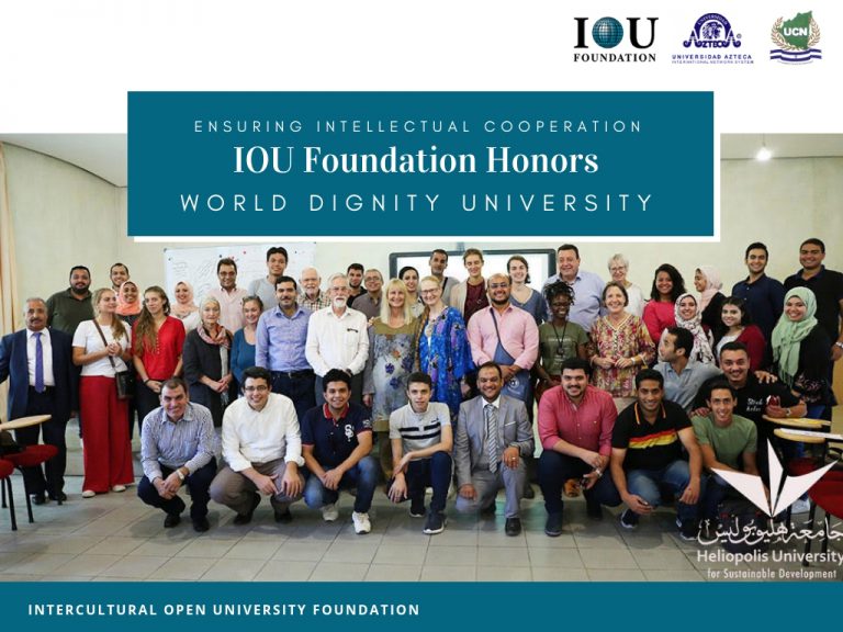 IOU Foundation Honors World Dignity University IOU Foundation IOU Foundation Honors World Dignity University IOU Foundation